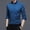 Dark Blue, variant on Tejiojio Men's and Big Men's Classic Tops Men Casual Stripe Long Sleeve Bamboo Fiber Wrinkle Non-iron Shirt Blouse