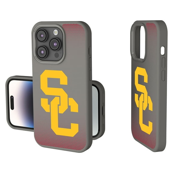 USC Trojans Linen Logo iPhone Soft Touch Case