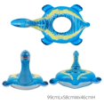 thumbnail image 1 of Flotadores inflables de dinosaurio para piscina, juguetes de simulación de Triceratops, anillo de natación, juguete de fiesta de agua al aire libre para niños y adultos, regalo de verano, 1 of 4