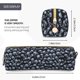 thumbnail image 3 of Fotbe Gothic Skull Estuche para Lápices de Cuero con Estampado, Estuche con Cremallera Resistente, Organizador Compacto y Elegante para Papelería, 3 of 7