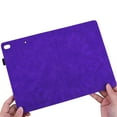 thumbnail image 6 of Case for Amazon Kindle 11th Generation (2022 Release), for Amazon Kindle 6 Inch 2024, Embossed Multi Viewing Angle Stand PU Leather Premium Luxury Slim Cover with Stylus Holder, Purple, 6 of 12