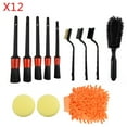 thumbnail image 3 of 12pcs Car Detailing Brush Kit Truck Vehicle Auto Wheel Rims Clean Brush Set, 3 of 12