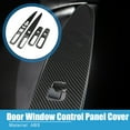 thumbnail image 2 of Unique Bargains Window Switch Panel Cover Door Lock Trims for Hyundai Elantra 21-23 Carbon Fiber Pattern (Set of 1), 2 of 6