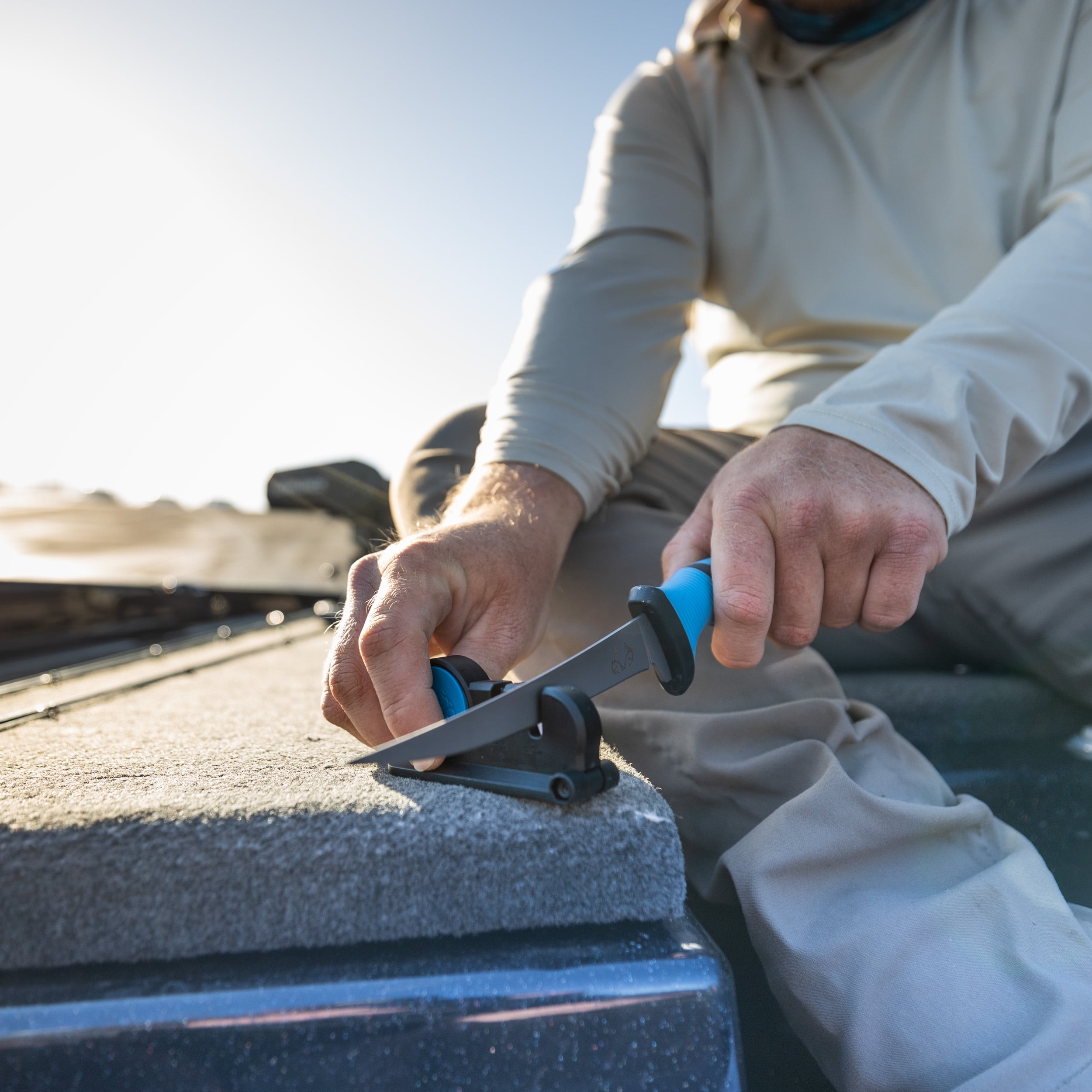 RealTree Fishing 3-in-1 Sharpener Multitool