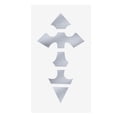 thumbnail image 1 of Luxshiny Guitar Fingerboard Sticker Accessories for Practicing Guitar PVC Silver 1Set, 1 of 6