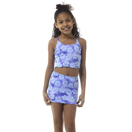 Girls' Tankini 3-Piece Swim Set
