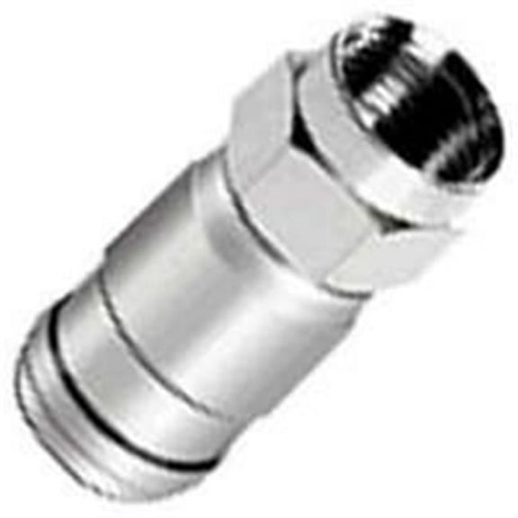 F Tool-Less Connector - Push-On RG6