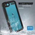 thumbnail image 3 of iPod 5 iPod 6 iPod 7 Waterproof Case, Re-Sport Shockproof Dirtproof Snowproof Full-Body Protective Case Cover Built-in Screen Protector Compatible iPo, 3 of 6