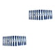 thumbnail image 2 of Minnieouse 24 piezas Uñas postizas Prensa en puntas de envoltura completa Estampado azul Plano 2Conjunto, 2 of 6