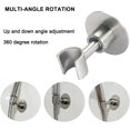 thumbnail image 3 of Shower Head Holder Adhesive Adjustable Handheld Shower Wand Holder Wall Mount Shower Head Holder No Drilling Stainless Steel Wall Mount, 3 of 5