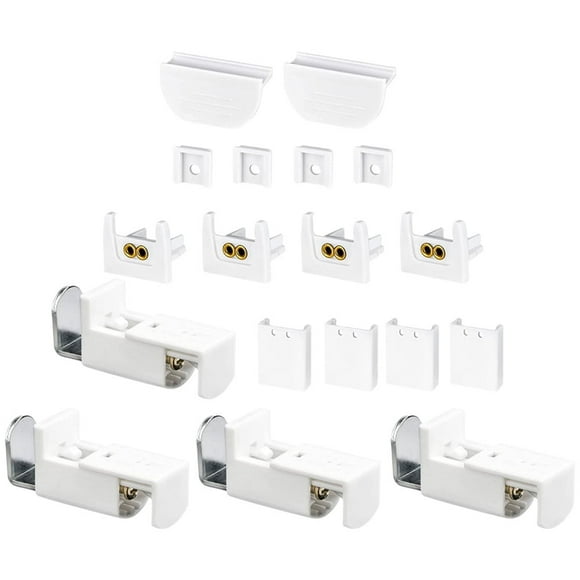 Curtain Roller Blinds Parts Fitting Accessories Folding Installation Hanging Code Set Bracket Fixing White Plastic
