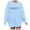 Sky Blue, variant on Womens Aunt Sweatshirt In My Feral Aunt Shirt Cool Sweatshirt Women Tee Crop Sweatshirts Women Workout