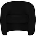thumbnail image 4 of Acadia Black Boucle Fabric Accent Chair, 4 of 6