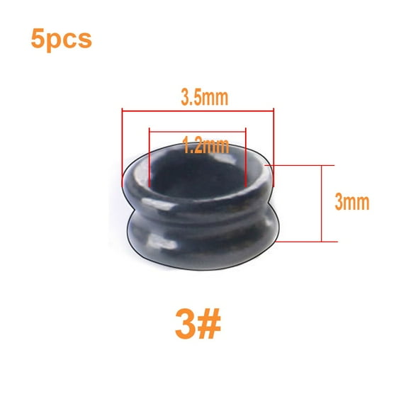 5Pcs Diy Fishing Rod Guides Ring Ceramic Ring Rod Repair Kit