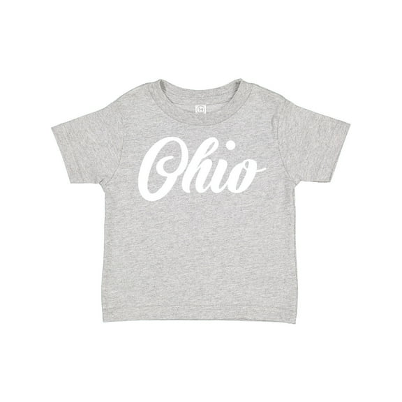 Inktastic Ohio Text Boys or Girls Toddler T-Shirt