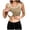 Khaki, variant on Yeaiivve Built In Bra Tank Tops for Women Color Block Sleeveless Undershirts U-Neck Ribbed Summer Tanks Casual Athletic Workout Tank Top Gray S