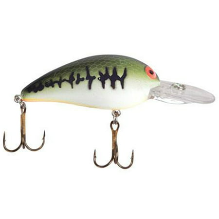 Bomber Model A 1/4 oz Fishing Lure - Baby Spotted Bass/Orange