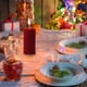 thumbnail image 4 of Velas aromáticas navideñas rojas vintage | Velas de cera de soja en forma de columna y cono para decorar mesas, alféizares y repisas de chimeneas | Recuerdos navideños para el hogar, 4 of 6
