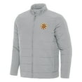 thumbnail image 2 of Men's Antigua Gray Boston Bruins Swelter Full-Zip Jacket, 2 of 3