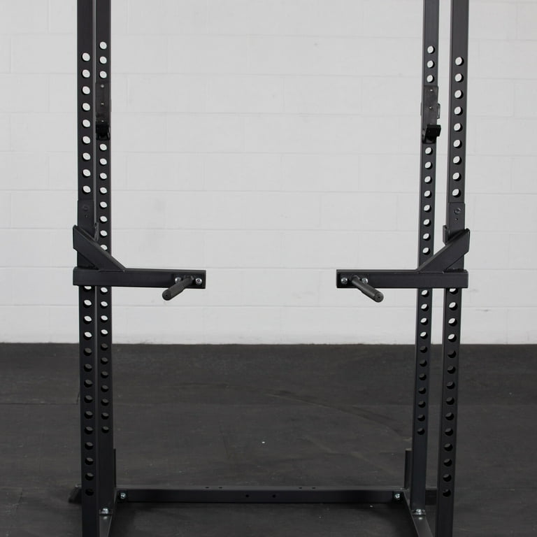 Titan Fitness T 2 Series Dip Bars J Hook Style Rack Mounted Dip Attachment 880 LB Capacity Fits 2 X 2 Tubular Steel