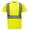Yellow/Black, variant on Portwest S395 Detroit Short Sleeve Reflective Safety T-Shirt Yellow/Black, XX-Large