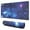 Blue Starry Sky, variant on Blue Starry Sky desk Mouse Padwaterproof,rubber+multispandexnon Slip MousepadsDesk Pad for Office Home Game 31.5x15.7inches