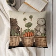 thumbnail image 3 of Throw Pillow Cover,Basket Cushion Case Decoration for Sofa Couch, 3 of 5