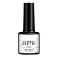 thumbnail image 1 of Esmalte de uñas en gel con flores, esmalte de uñas moderno, esmalte de uñas craquelado, pintura en gel para manicura femenina, arte de uñas transparente, decoración de uñas, salón de belleza, activida, 1 of 3