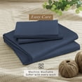 thumbnail image 7 of TOSMO Luxury Sheet Set 4 Piece Cal King Size - 100% Viscose Derived from Bamboo - 18” Extra Deep Pockets, Oeko-Tex Certified, Silky Soft, Cooling and Breathable, 7 of 7