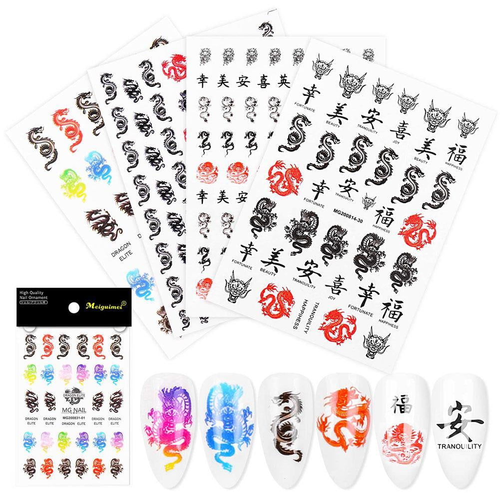 Wendy's Delights: Heart Adhesive Nail Stickers from Nail Art UK