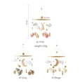 thumbnail image 2 of Fufafayo under $5 Baby Crib Mobile, Wooden Felt Hanging Decor for Nursery, Wind Chime Mobile for Infant Bed, Hand Eye Coordination Toy for Babies, Gift Decor for Crib Stroller, 2 of 9