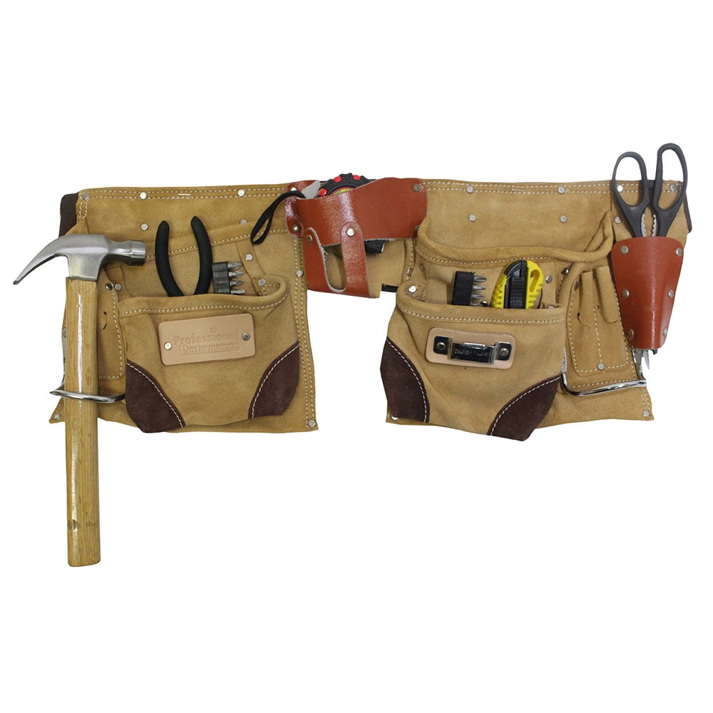 suede tool belt