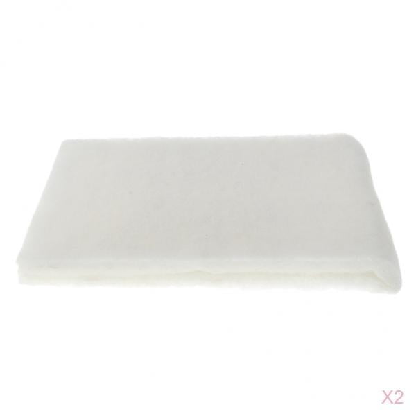 2 Unids Espuma Esponja De Filtro De Almohadilla Para Filtro De Tanque De Peces De Acuario 88x30cm Zulema Filtro de estanque del tanque de pescado acuario