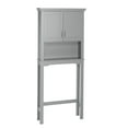 thumbnail image 3 of RiverRidge Somerset Over the Toilet Bathroom Spacesaver Medicine Cabinet Shelf - Gray, 3 of 9