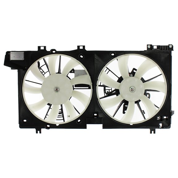 Agility Auto Parts 6010323 Dual Radiator and Condenser Fan Assembly for Subaru Specific Models