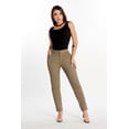thumbnail image 1 of Pantalón Formal Ajustado Dama Beige Mundo Terra 026216, 1 of 3