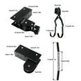 thumbnail image 3 of Bicycle Hoist Garage Storage Bike Lift Pulley System with 60kg Bearing Overhead Bike Rack Heavy Duty Ceiling Bicycle Hanger, 3 of 4