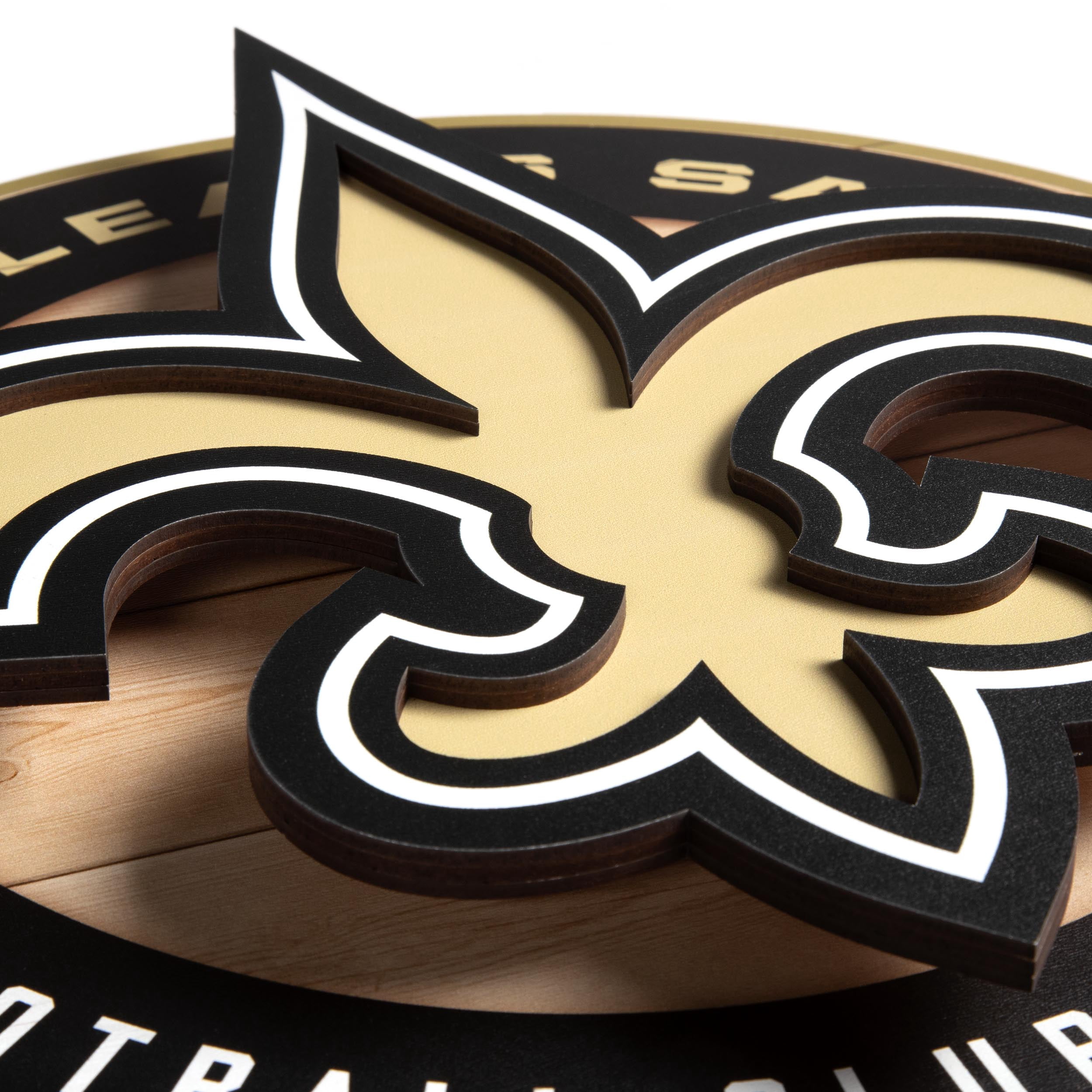 YouTheFan NFL New Orleans Saints 3DX Circle Wall Art