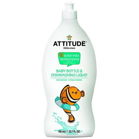 Attitude Baby Dish Soap, Pear Nectar, 23.7 Fl Oz