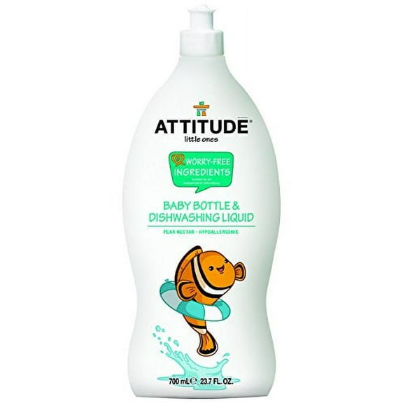 Attitude Baby Dish Soap, Pear Nectar, 23.7 Fl Oz
