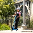 thumbnail image 5 of Razor Black Label E100 Electric Scooter - Blue, up to 10 mph, 8" Pneumatic Front Tire, for Child 8+, 5 of 13