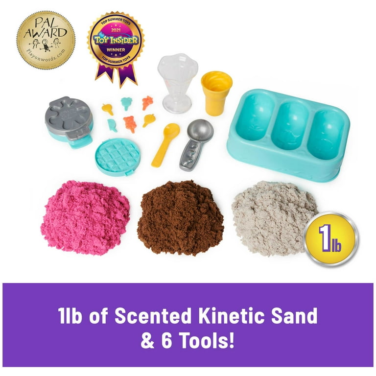  Kinetic Sand Scents, Ice Cream Cone Container 6-Pack
