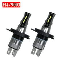 HMCYCI For NISSAN Versa 2007-2019 - 2X H4 9003 HB2 LED Headlight Bulbs High/Low Beam