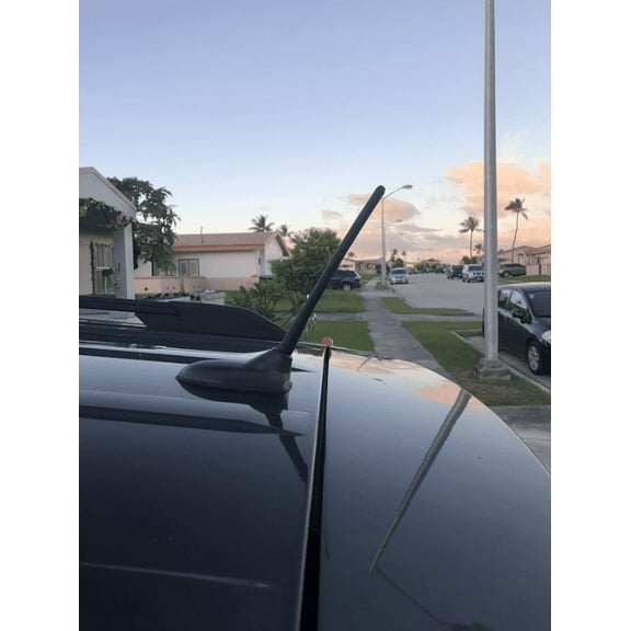 6 3/4" inch Short Black Antenna Mast Rod Radio AM/FM for DODGE JOURNEY 2009 Brand New