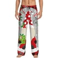 thumbnail image 1 of Balery Gnome And Buffalo Plaid Pantalones de pijama para hombre, pijama ultraligero, pantalón de descanso-Small, 1 of 6