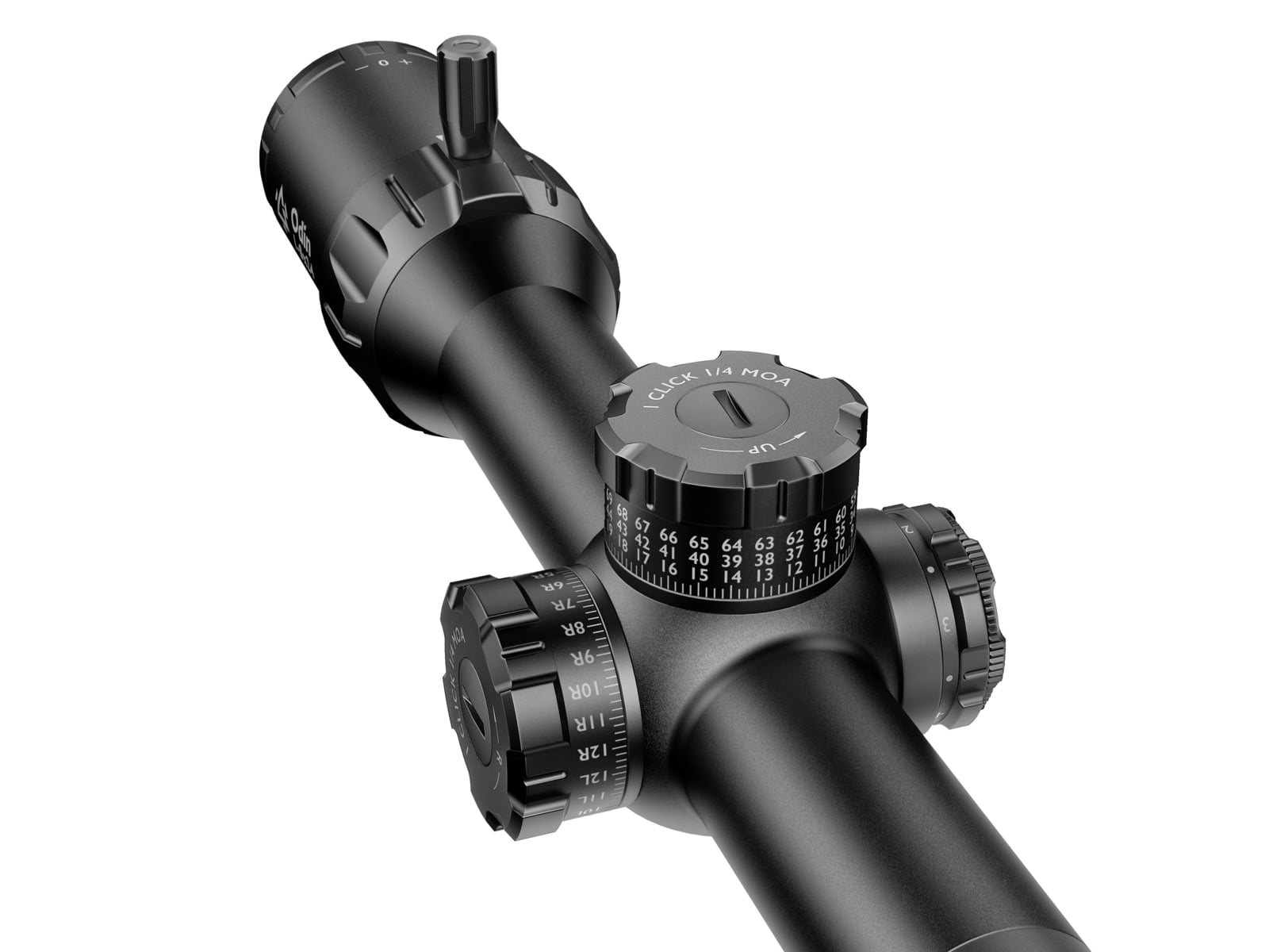 GUNNR Odin ED 1-6x28mm LPVO 34mm Tube Rilfe Scope w/Mount and Case, First Focal Plane w/Mount and Case, MOA, Black