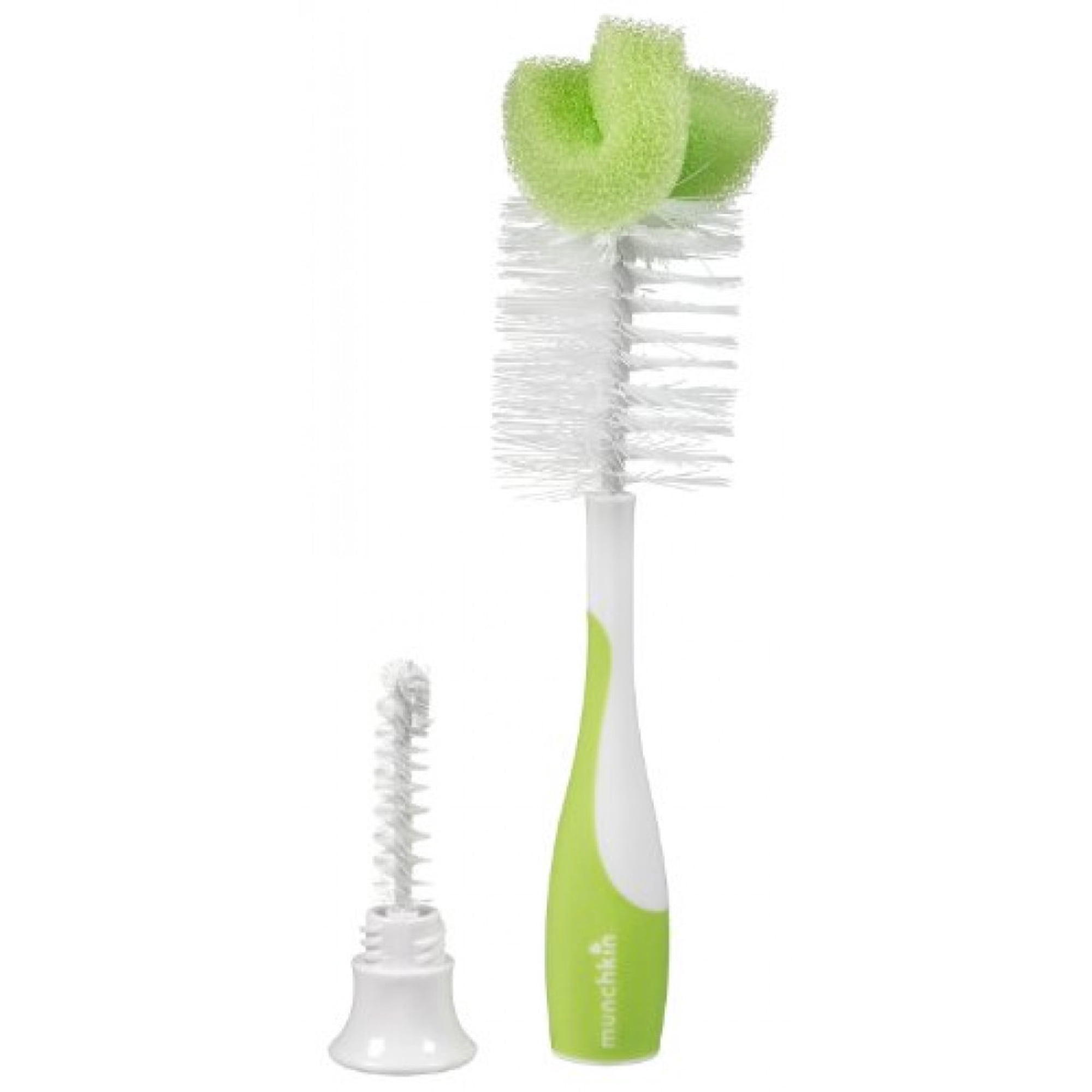 Munchkin Bottle and Nipple Brush, Colors May Vary - 2 Sets