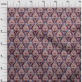 thumbnail image 2 of oneOone Silk Tabby Fabric Damask & Floral Block Decor Fabric Printed BTY 42 Inch Wide, 2 of 4