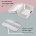thumbnail image 4 of keepw Medical Kit With Safety Buckle Children Safe Accidents 4. Divided Storage Is Nordic Green, 4 of 6