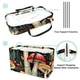 thumbnail image 4 of Mushroom Large Capacity Reusable Foldable Oxford Cloth Cube Organizer Tote Bag Toy Basket, 4 of 7